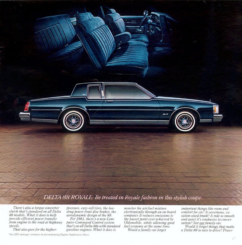 1981 Oldsmobile Full-Size Brochure Page 11